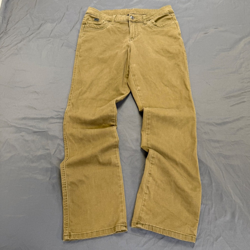Kuhl Kontra Pants Womens 8 Short Khaki Tan Straight Leg Hiking Outdoor 6374